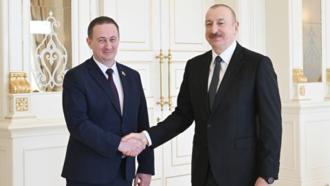 İlham Əliyev Belarusun Baş nazirini qəbul etdi - FOTOLAR&nbsp;