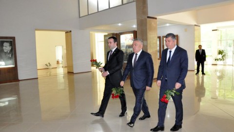 Mahir Süleymanlı Şabranda konfransda iştirak edib