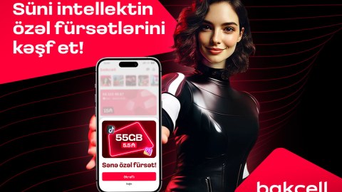 "Bakcell" mobil tətbiqi süni intellekt dəstəkli təkliflər dövrünə keçir