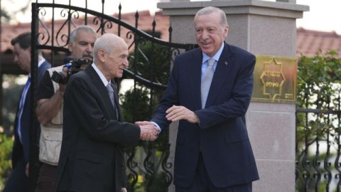 Ərdoğan Bağçalını evində ziyarət etdi&nbsp;
