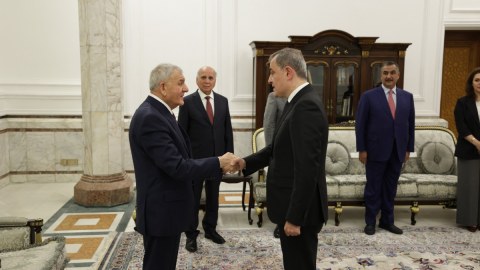 İraq Prezidenti Ceyhun Bayramovu qəbul etdi