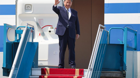 Çin lideri artıq Moskvadadır