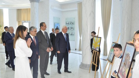 Pirallahıda ağacəkmə aksiyası və  konfrans keçirilib - FOTOLAR
