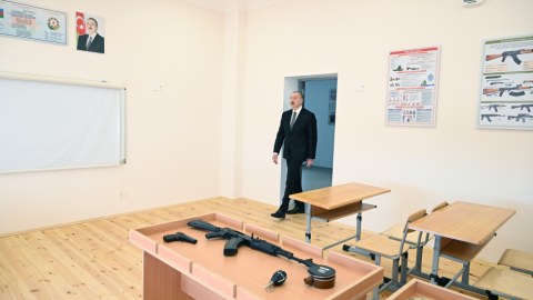 Kəngərlidə&nbsp;484 şagird yerlik məktəb istifadəyə verildi - FOTO