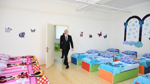 Kəngərlidə körpələr evi-uşaq bağçası açıldı - FOTO