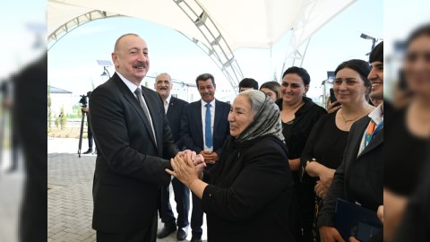 İkinci mərhələdə Kəngərlidə daha çox ev tikiləcək - Prezident