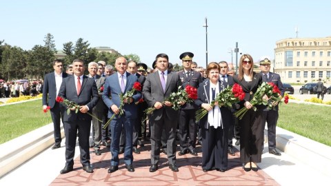 Neftçalada Ulu Öndərin anadan olmasının 102 illiyi qeyd olunub