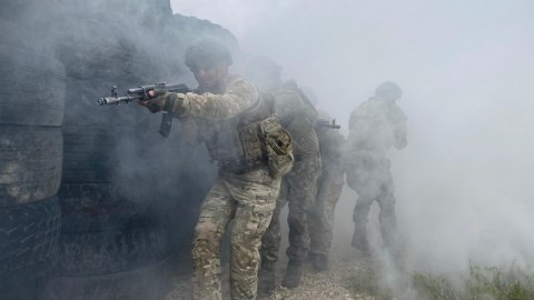 Türkiyə və Azərbaycan hərbçilərinin Naxçıvanda birgə təlimi