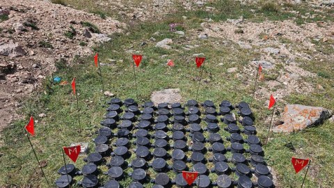 Ötən həftə 1315 hektar ərazi minalardan təmizlənib