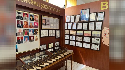 Balakən muzeyində Yaqub Mahmudov&nbsp;guşəsi - FOTO