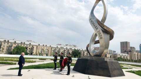 Yaşar Gülər Zəfər parkını ziyarət etdi - FOTO