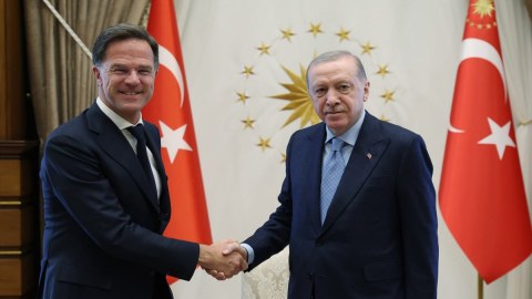 Ərdoğan NATO Baş katibini qəbul etdi
