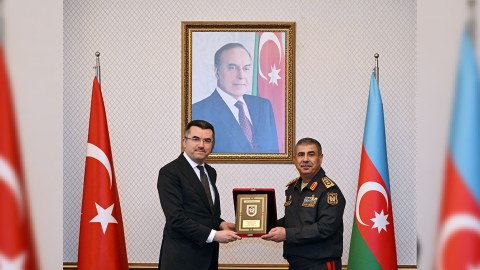 Zakir Həsənov Türkiyənin Milli Təhlükəsizlik Şurasının Baş katibi ilə görüşüb