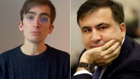Saakaşvilinin oğlu Amerikaya getdi
