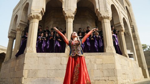 Şirvanşahlar Sarayında &ldquo;Xəmsə&rdquo; kolleksiyasının təqdimatı keçirilib