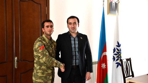 Mahir Süleymanlı vətəndaş qəbulunda&nbsp;- FOTO