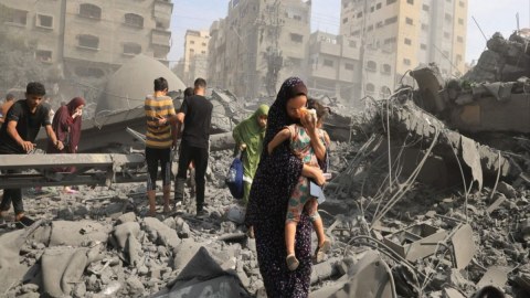 Qəzza bu gün: 96 ölü, 140-dan çox yaralı
