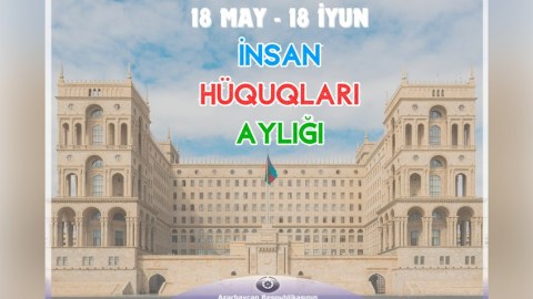 Ombudsmandan “İnsan Hüquqları Aylığı” ilə əlaqədar MÜRACİƏT