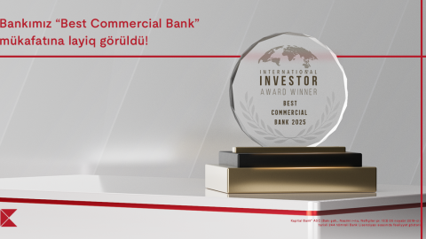 Kapital Bank &ldquo;Ən yaxşı kommersiya bankı 2025&rdquo; mükafatına layiq görüldü