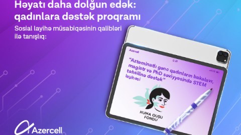 &ldquo;Qızların STEM-də yüksəlişi&rdquo; proqramının qalibləri açıqlandı