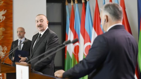 İlham Əliyev liderlərin iclasında çıxış etdi - TAM MƏTN