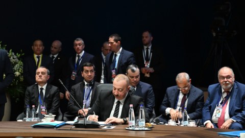Türk Dövlətlərinin liderləri Bəyannamə imzaladılar