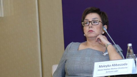 Məleykə Abbaszadə abituriyentlərə müraciət etdi