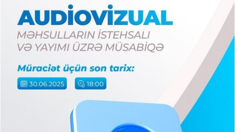 MEDİA Audiovizual Şura ilə birgə müsabiqə&nbsp;elan etdi