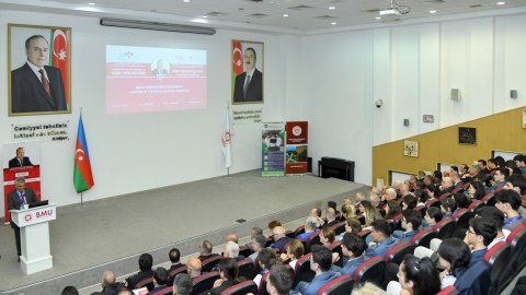 BMU-da elmi konfrans keçirilir - FOTOLAR