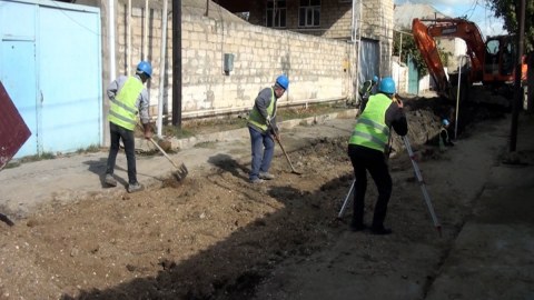 Şirvanda əhalinin su təchizatı yaxşılaşdırılır - VİDEO