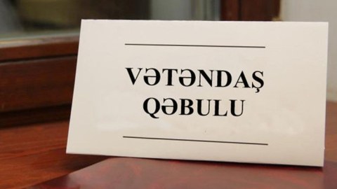 Məmurların iyun ayı üçün qəbul günləri - CƏDVƏL