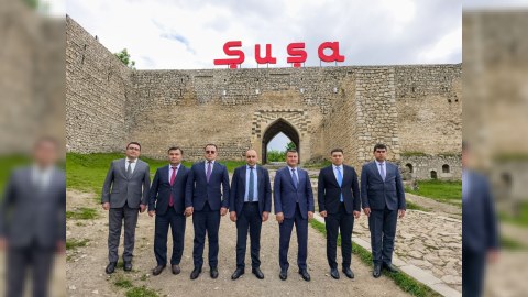 Özbəkistan nümayəndə heyəti Qarabağa səfər edib