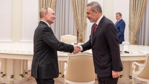 Hakan Fidan Putinlə görüşdü
