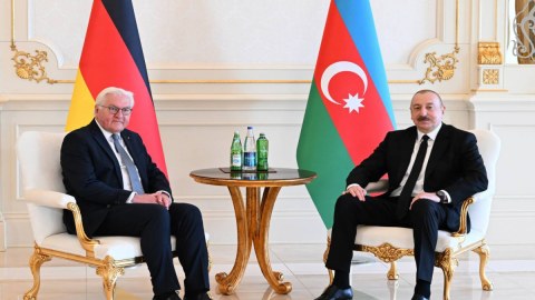 Azərbaycanda Şəhidlər xiyabanını ziyarət xatirəmizdə dərin iz saldı - Almaniya Prezidenti