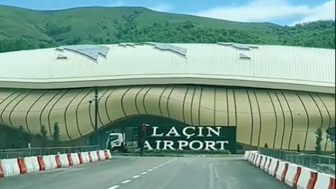 Laçın aeroportundan yeni GÖRÜNTÜLƏR