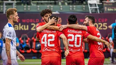 Azərbaycan millisi 1/4 finalda