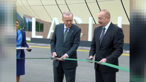 Laçın Beynəlxalq Hava Limanının açılışı oldu - YENİLƏNİB
