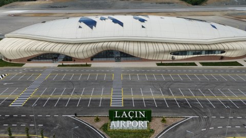 Laçın Beynəlxalq Hava Limanından&nbsp;FOTOLAR