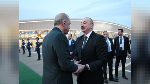 Ərdoğanın Azərbaycana səfəri başa çatdı - FOTO