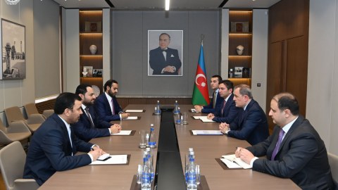 Ceyhun Bayramov Qətərin dövlət naziri ilə görüşdü