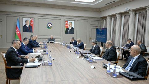 Əli Əsədov tapşırıqlar verdi - FOTOLAR