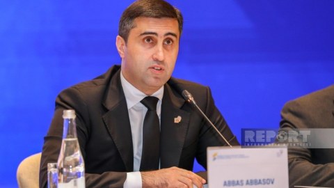 Abbas Abbasovun çıxışı BMT-nin saytında 