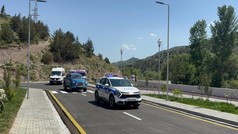 Bəylik kəndinin sakinlərinə evlərin açarları təqdim edildi