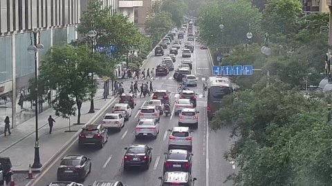 İş həftəsi tıxacla başladı
