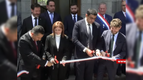 Gorusda Fransa konsulluğu açıldı