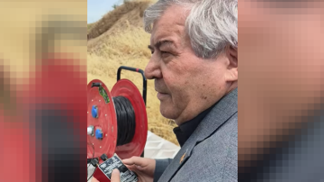 Sabir Rüstəmxanlı Füzulidə mina partlatdı -&nbsp;VİDEO