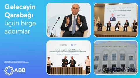 ABB Qarabağ Universitetinin 50 tələbəsinə təqaüd ayıracaq