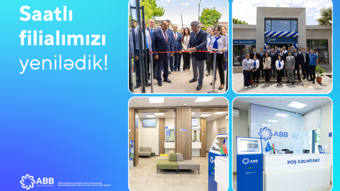ABB-nin Saatlı filialı yenilənib