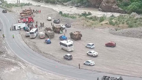 Türk hərbçiləri daşıyan avtobus qəzaya düşdü - 12&nbsp;yaralı&nbsp;