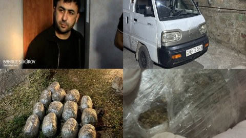 Çörək maşını ilə narkotik paylayan şəxs tutuldu - VİDEO